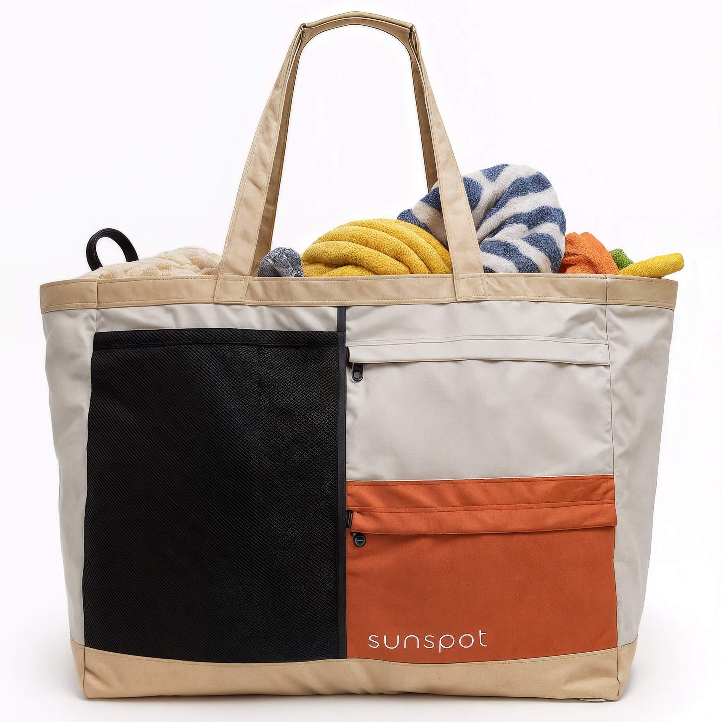 Premium Beach Tote with Pull-out Blanket